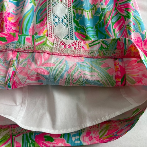 Lilly Pulitzer Vena Stretch Shift Pop Up Lilly Of The Jungle Size 0 WORN ONCE - Picture 8 of 10